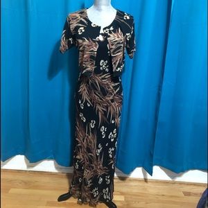 Beautiful autumn colors long sweater dress🌻